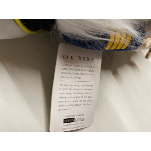 Rae Dunn Gnome ‘FIRST MATE’ Plush Toy - 20” Weighted Collectible, New Tags - Picture 4 of 5